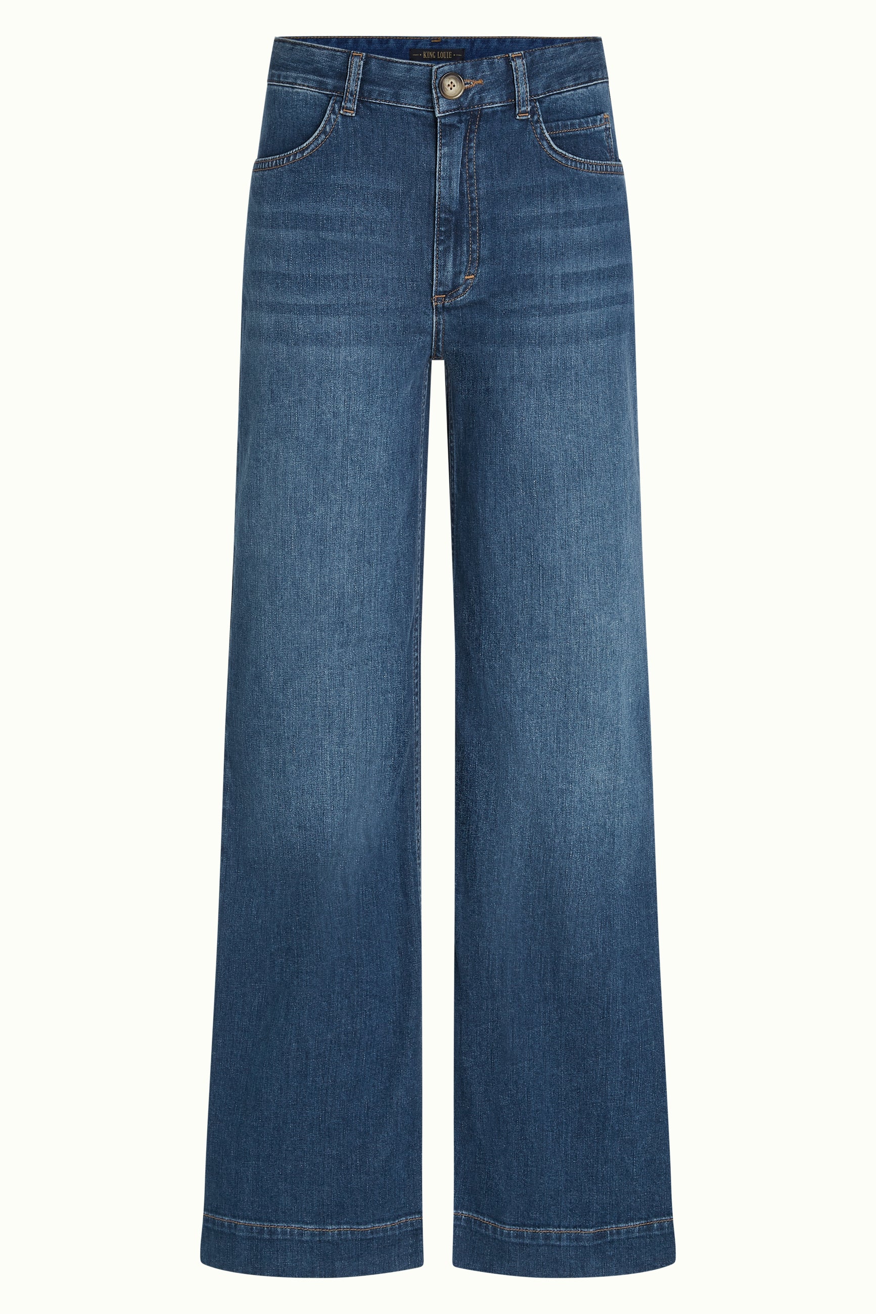 King Louie Jeans Hose "Paige" blau