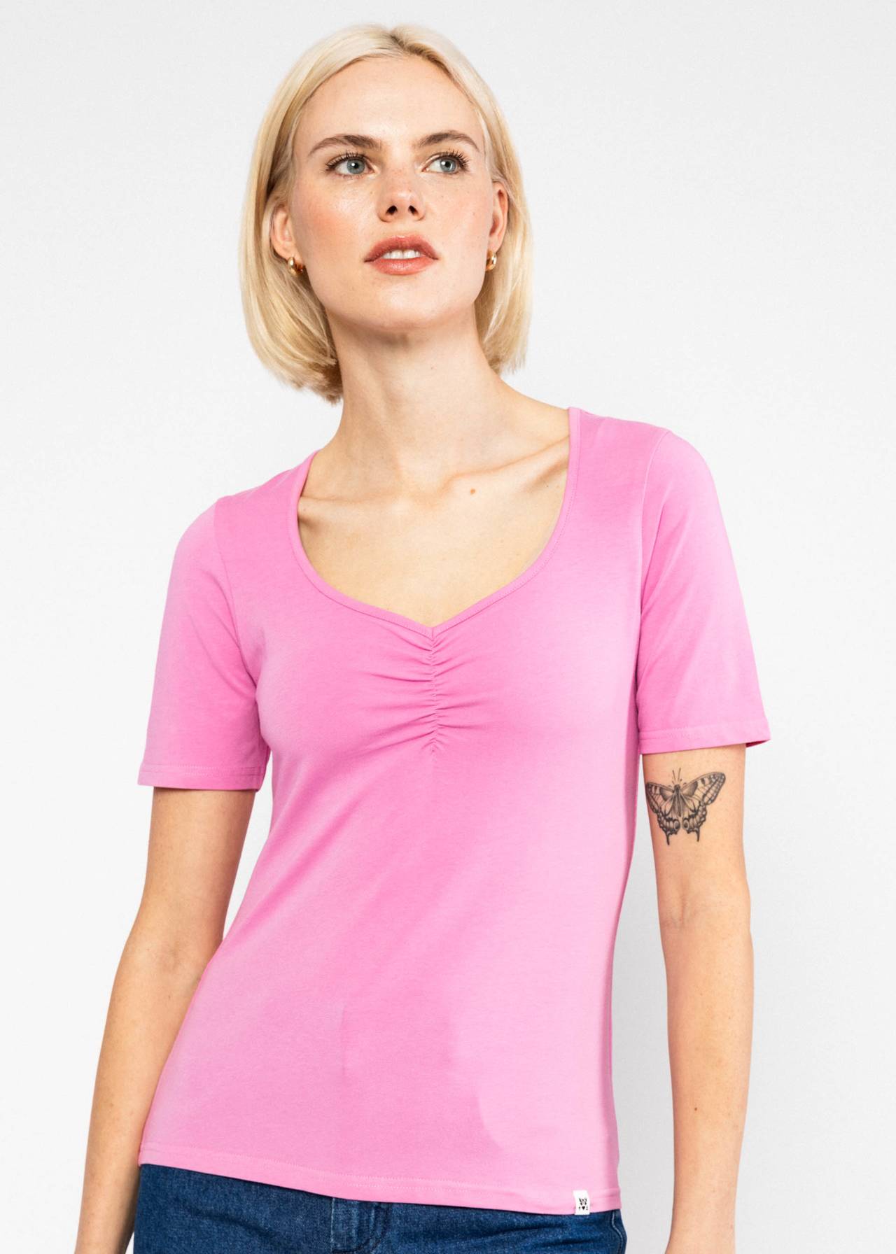 Blutsgeschwister T-Shirt "Balconnet Féminin" rosa