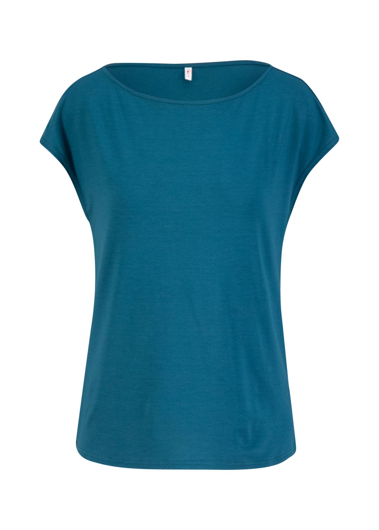 Blutsgeschwister T-Shirt "Breezy Flowgirl" blau