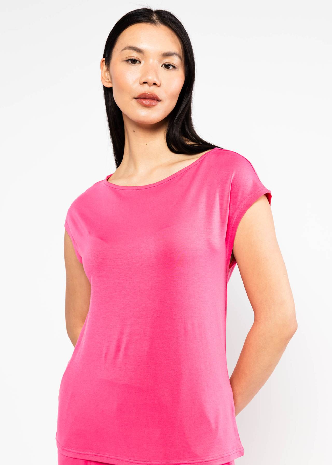 Blutsgeschwister T-Shirt "Breezy Flowgirl" pink