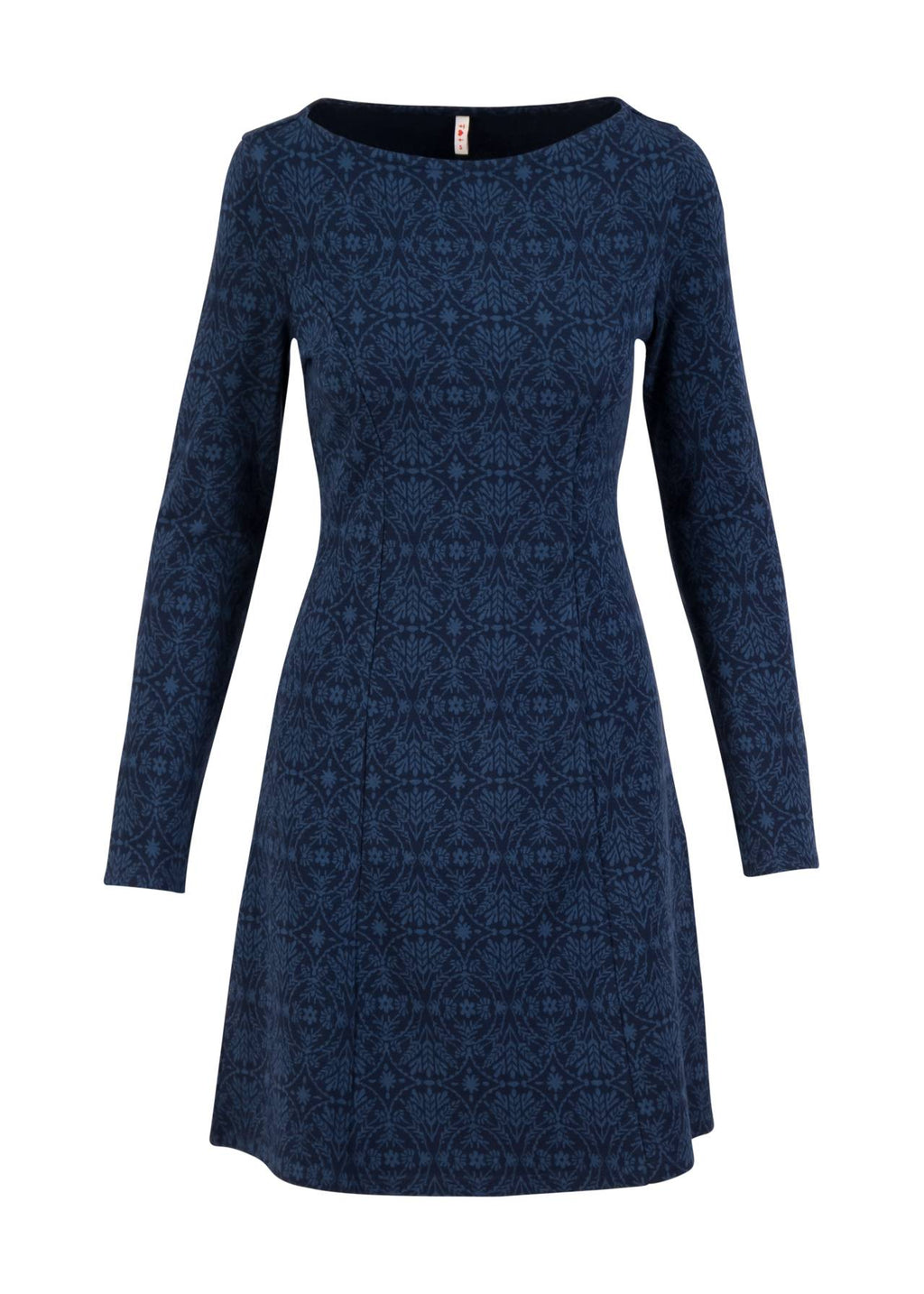 Blutsgeschwister Kleid "California Calling Untamed" blau/gemustert