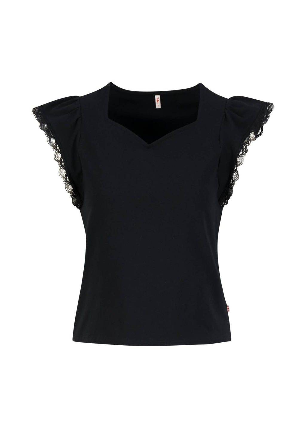 Blutsgeschwister Shirt "Charming Heart" schwarz