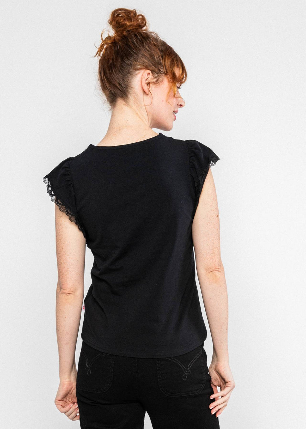 Blutsgeschwister Shirt "Charming Heart" schwarz