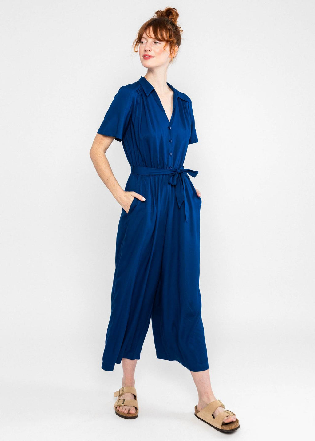 Blutsgeschwister Overall "Charming Steps" blau