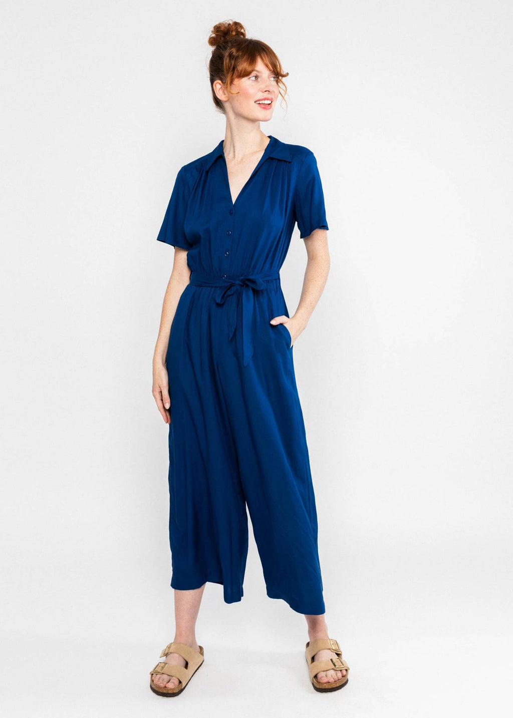 Blutsgeschwister Overall "Charming Steps" blau