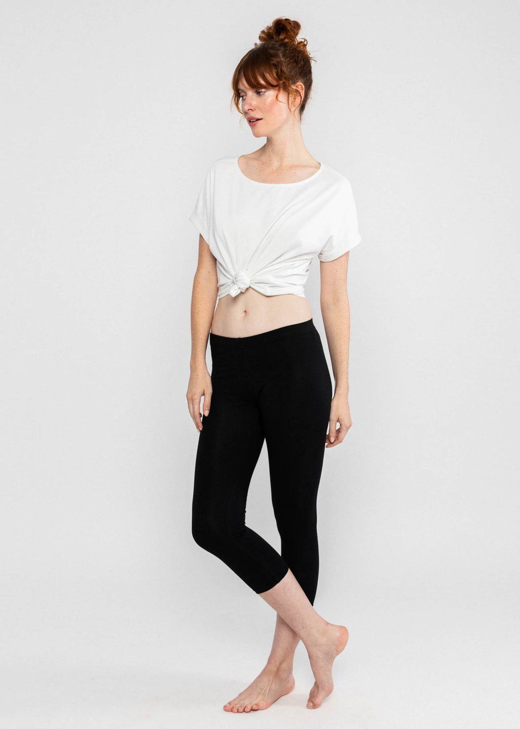 Blutsgeschwister Leggins "Cropped Laune Legs" schwarz