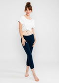 Blutsgeschwister Leggins "Cropped Laune Legs" dunkelblau/blau