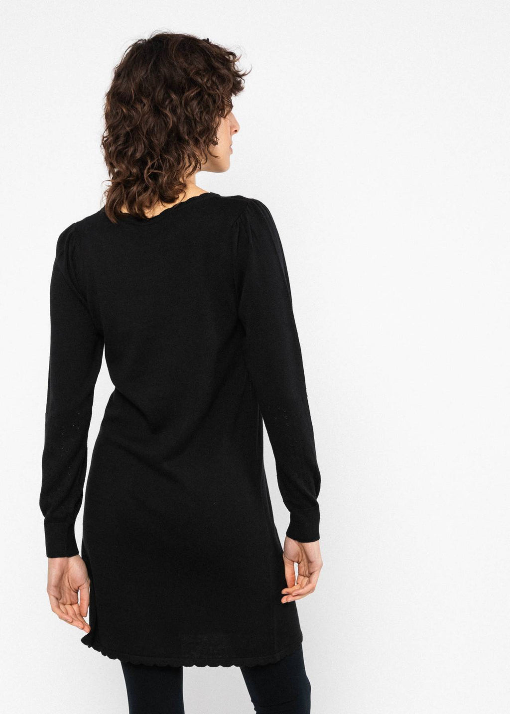 Blutsgeschwister Kleid aus Strick "Delicious Soul" schwarz