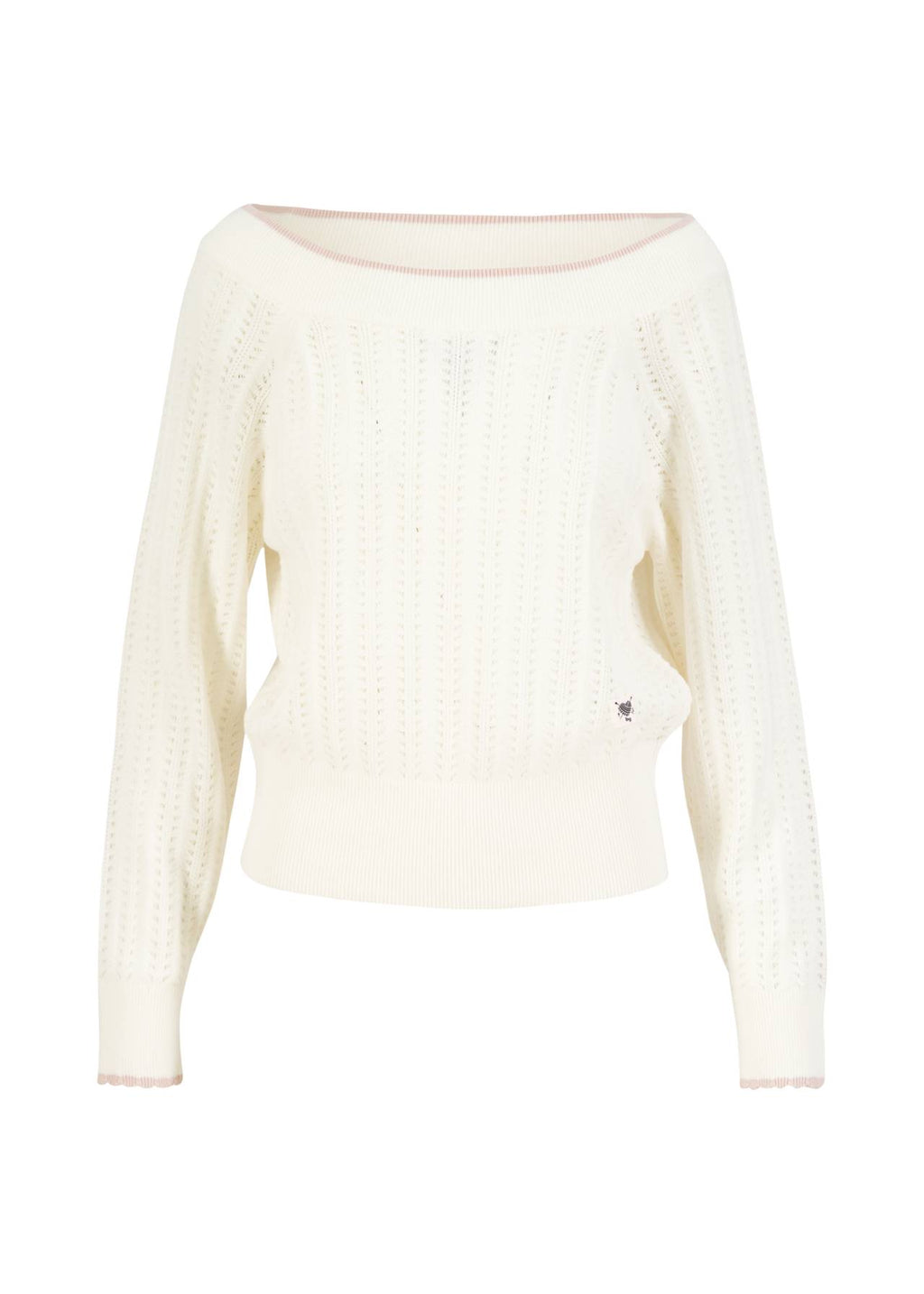 Blutsgeschwister Pullover aus Strick "Delicious Summer" weiß