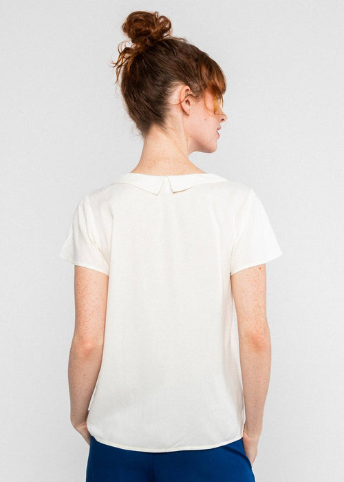 Blutsgeschwister Bluse "Feed the Birds" weiß