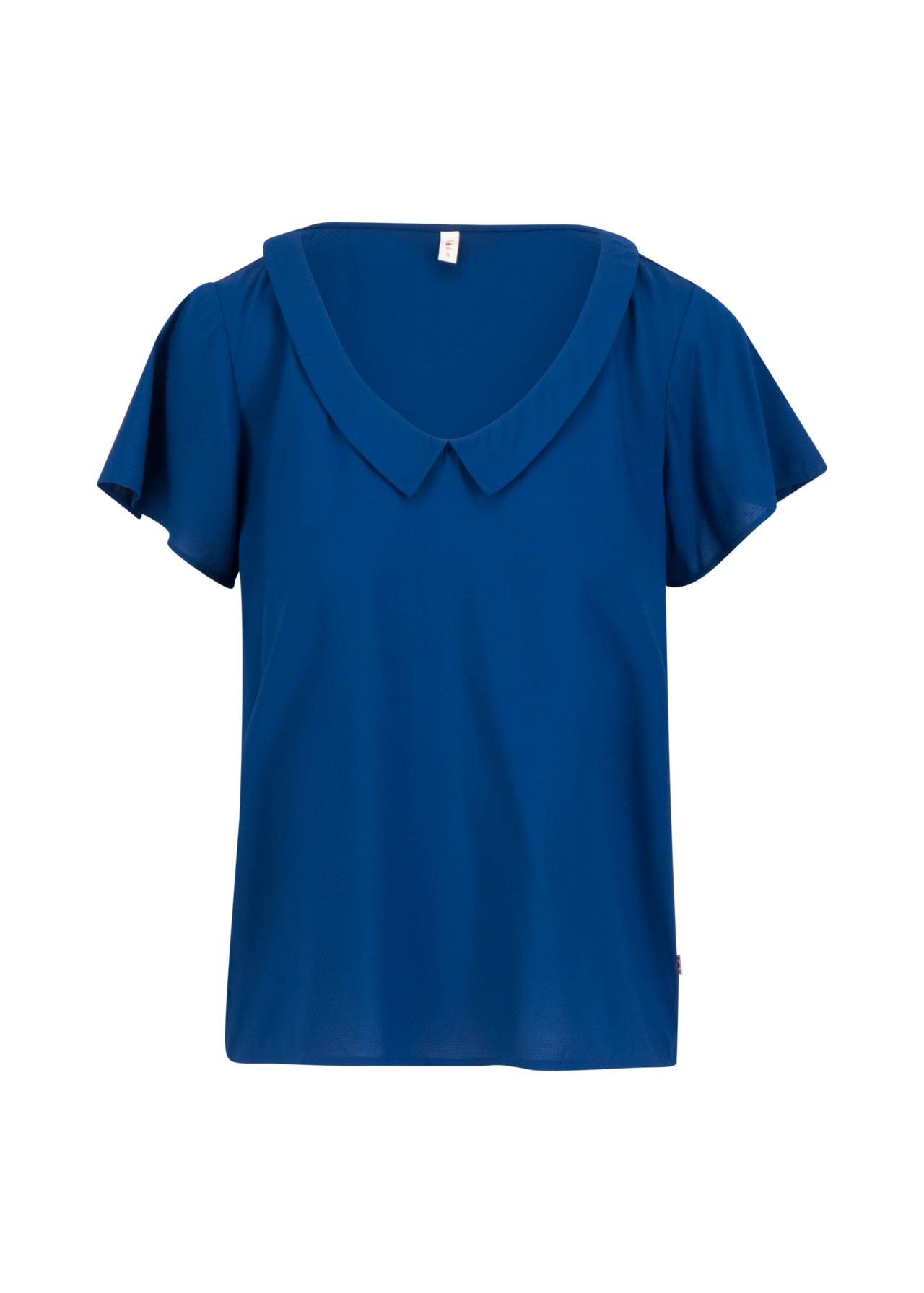 Blutsgeschwister Bluse "Feed the Birds" blau