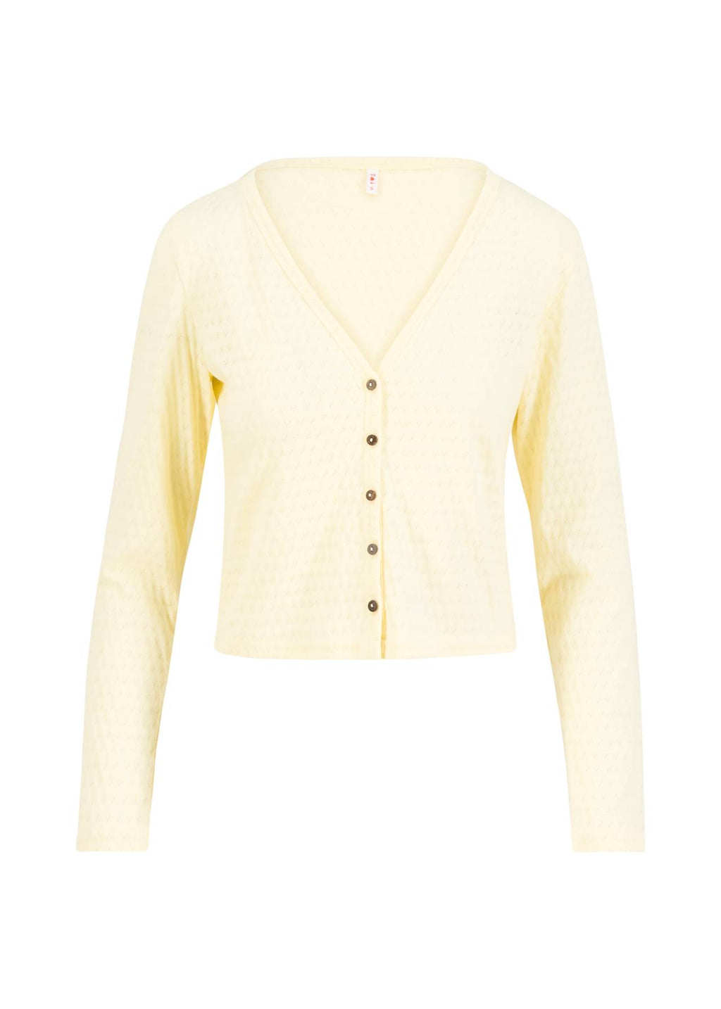 Blutsgeschwister Strickjacke "Filigree Cardymagic" creme/weiß