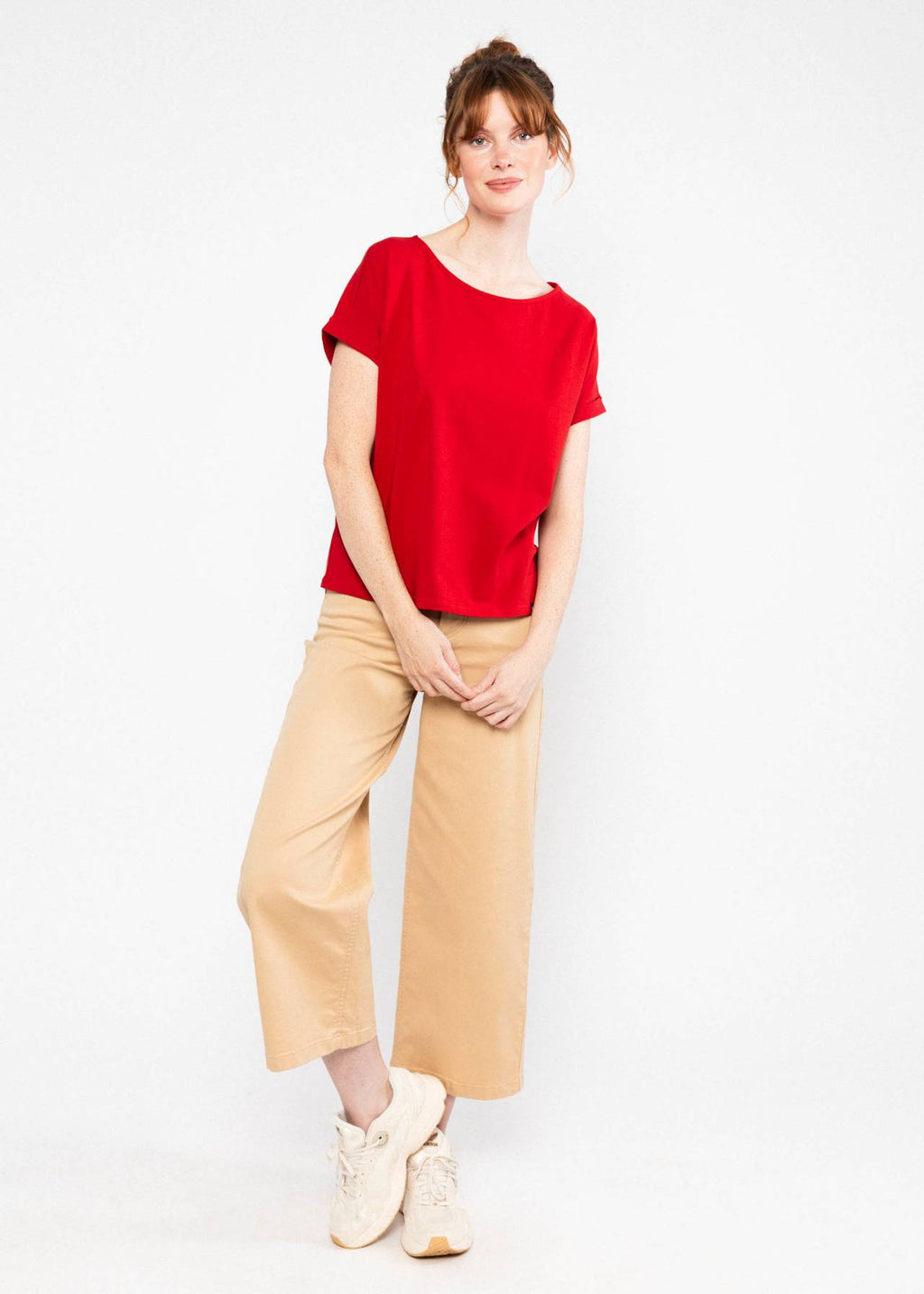 Blutsgeschwister Shirt "Glow and Grow" rot