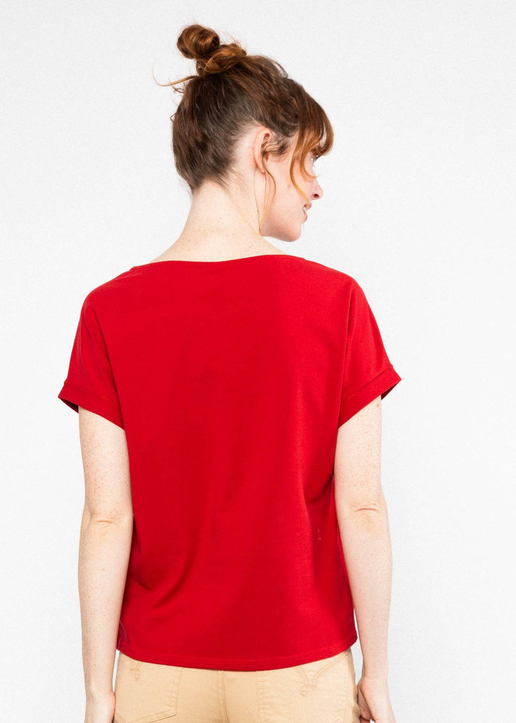 Blutsgeschwister Shirt "Glow and Grow" rot