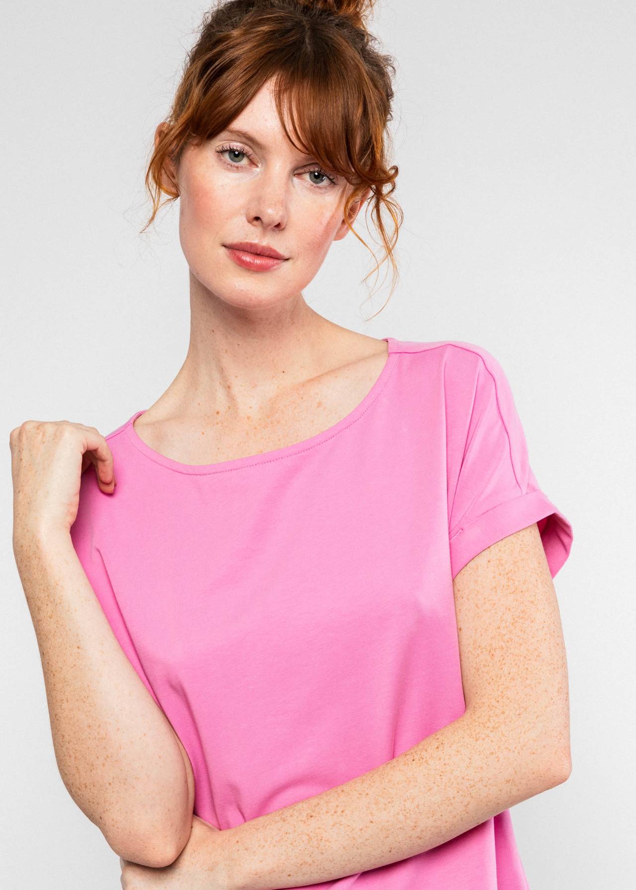Blutsgeschwister T-Shirt "Glow and Grow" rosa/pink