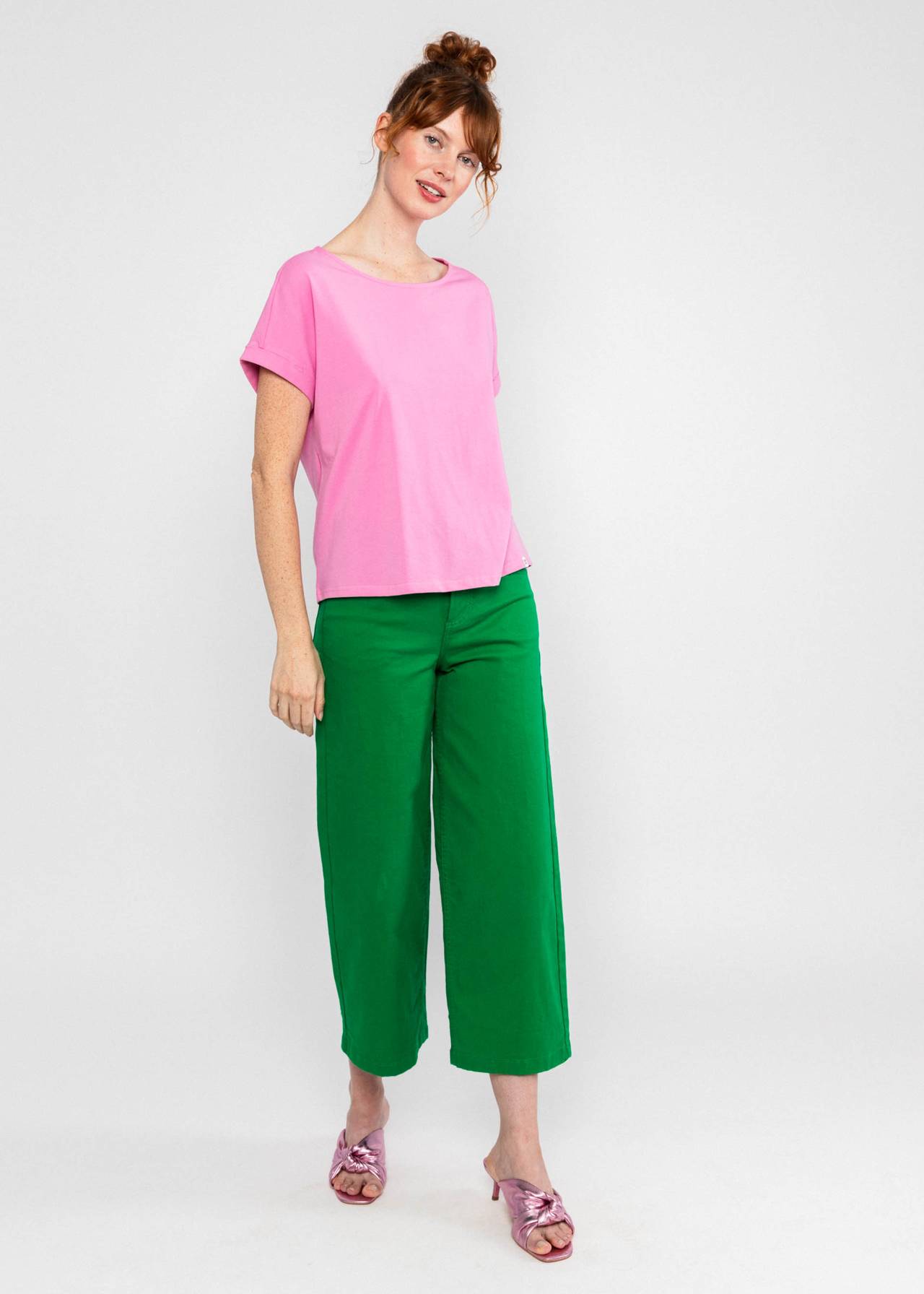 Blutsgeschwister T-Shirt "Glow and Grow" rosa/pink
