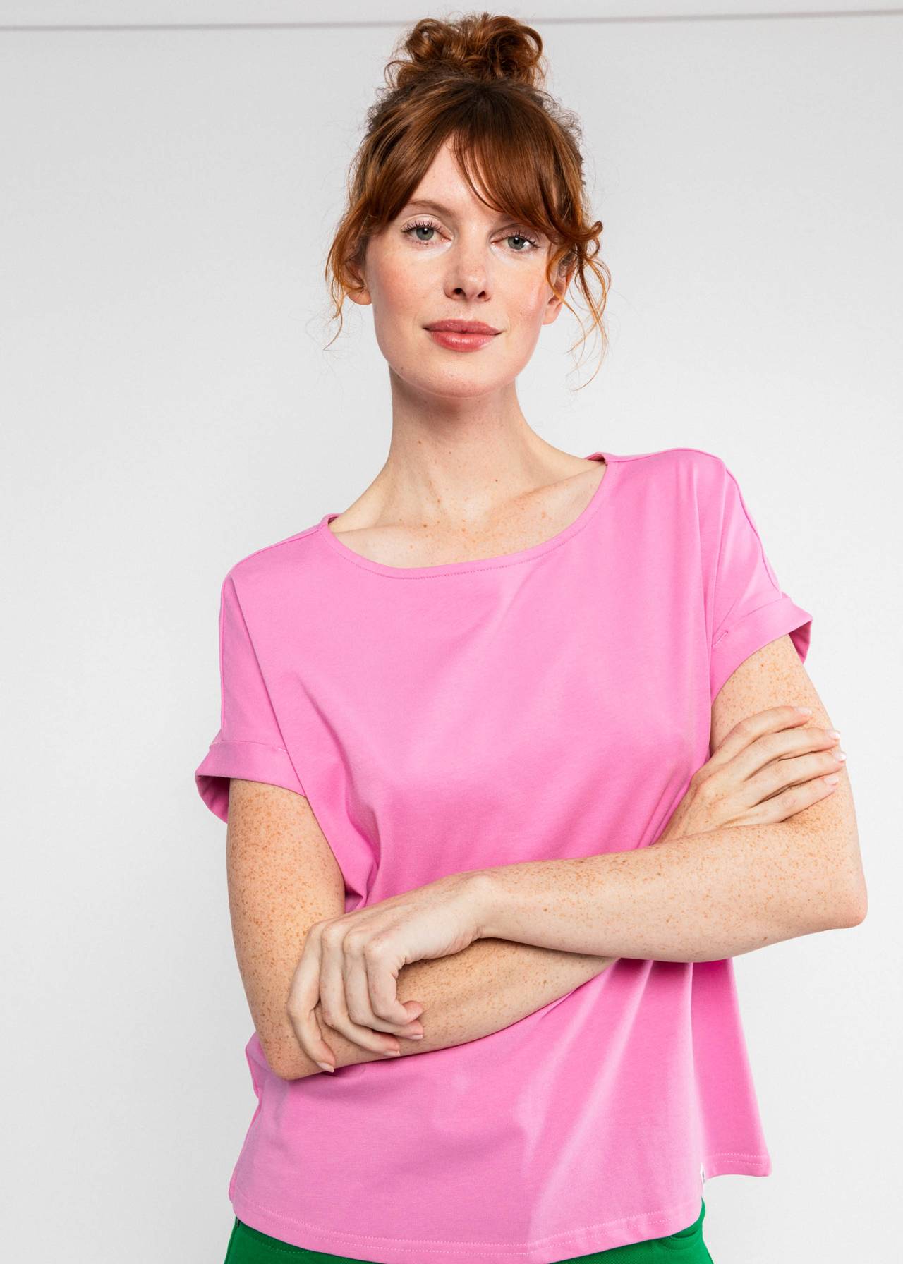 Blutsgeschwister T-Shirt "Glow and Grow" rosa/pink