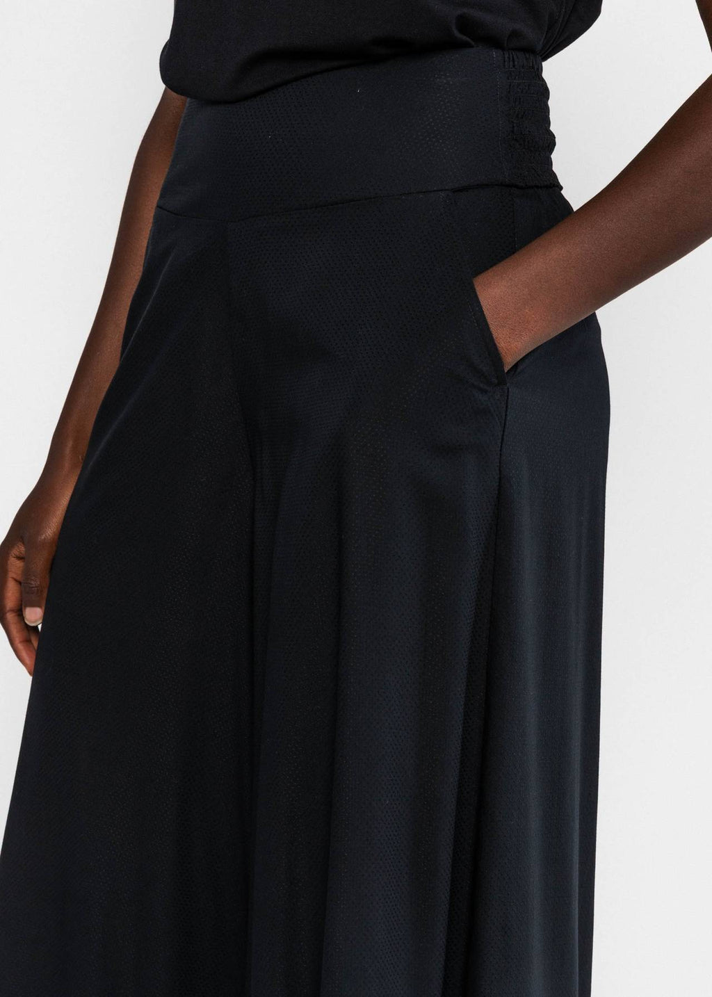 Blutsgeschwister Culotte "In Full Bloom" schwarz