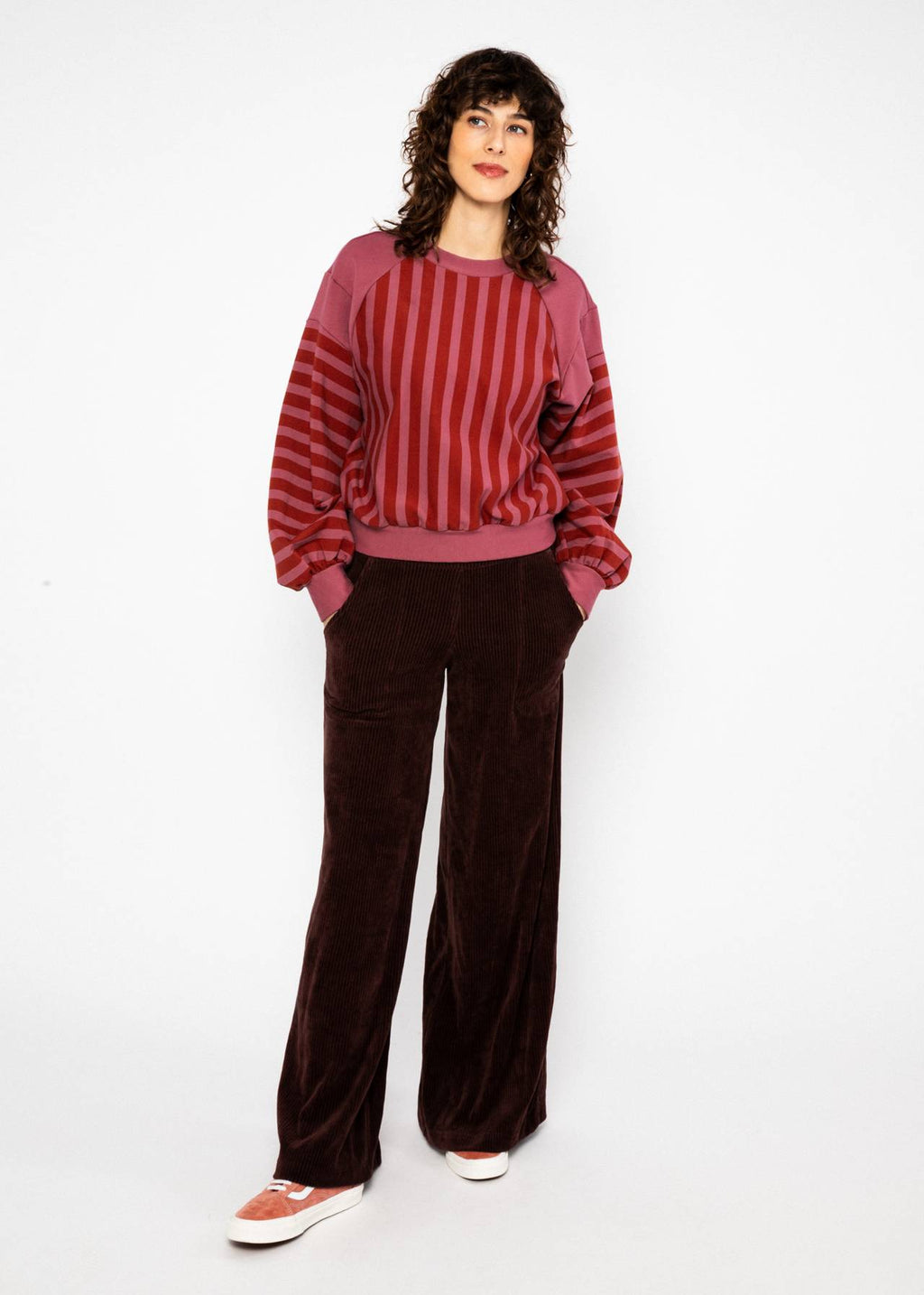 Blutsgeschwister Hose "Jolly Marleen long" Braun