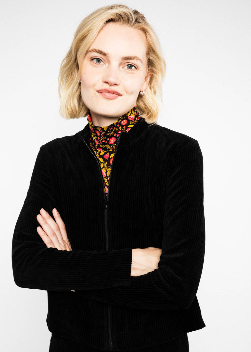 Blutsgeschwister Jacke "Jolly Zip up" Schwarz
