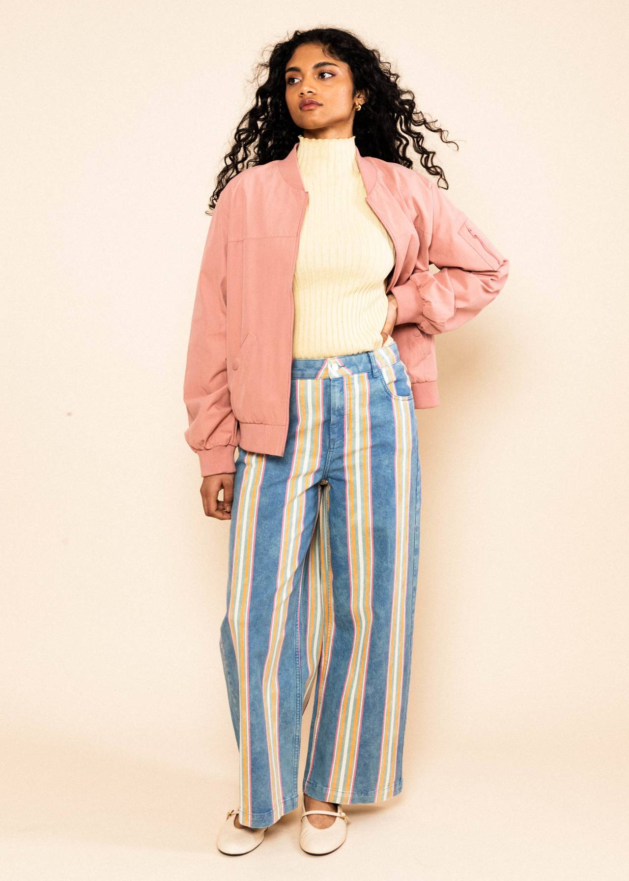Blutsgeschwister Hose "Lene Lou Marquee" gestreift