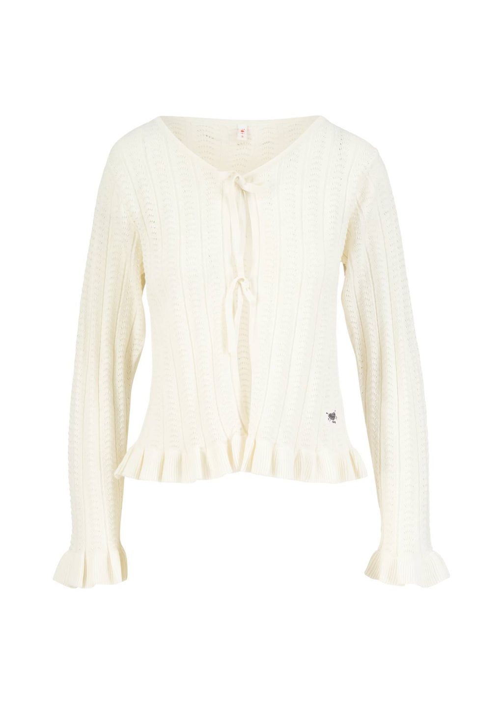 Blutsgeschwister Strickjacke "Marie-Antoinette" weiß