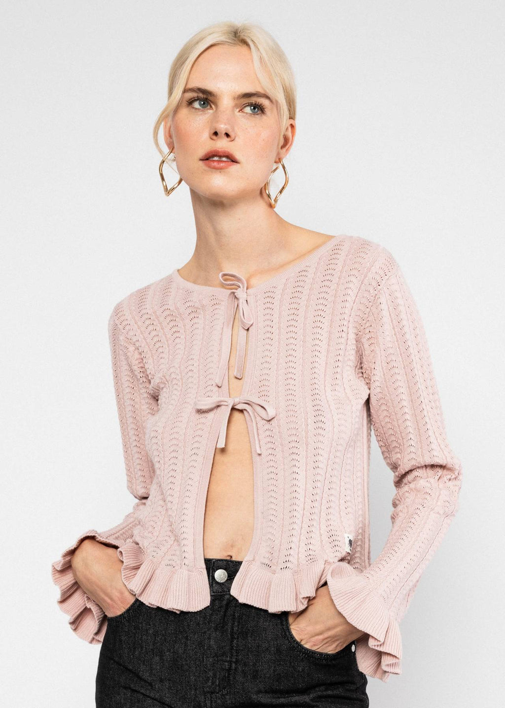Blutsgeschwister Strickjacke "Marie-Antoinette" rosa