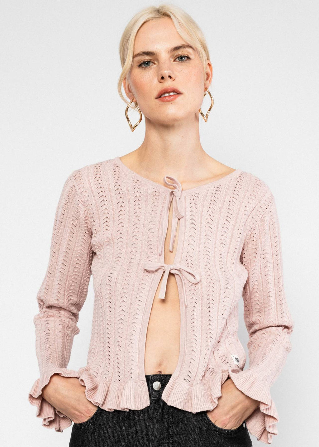 Blutsgeschwister Strickjacke "Marie-Antoinette" rosa