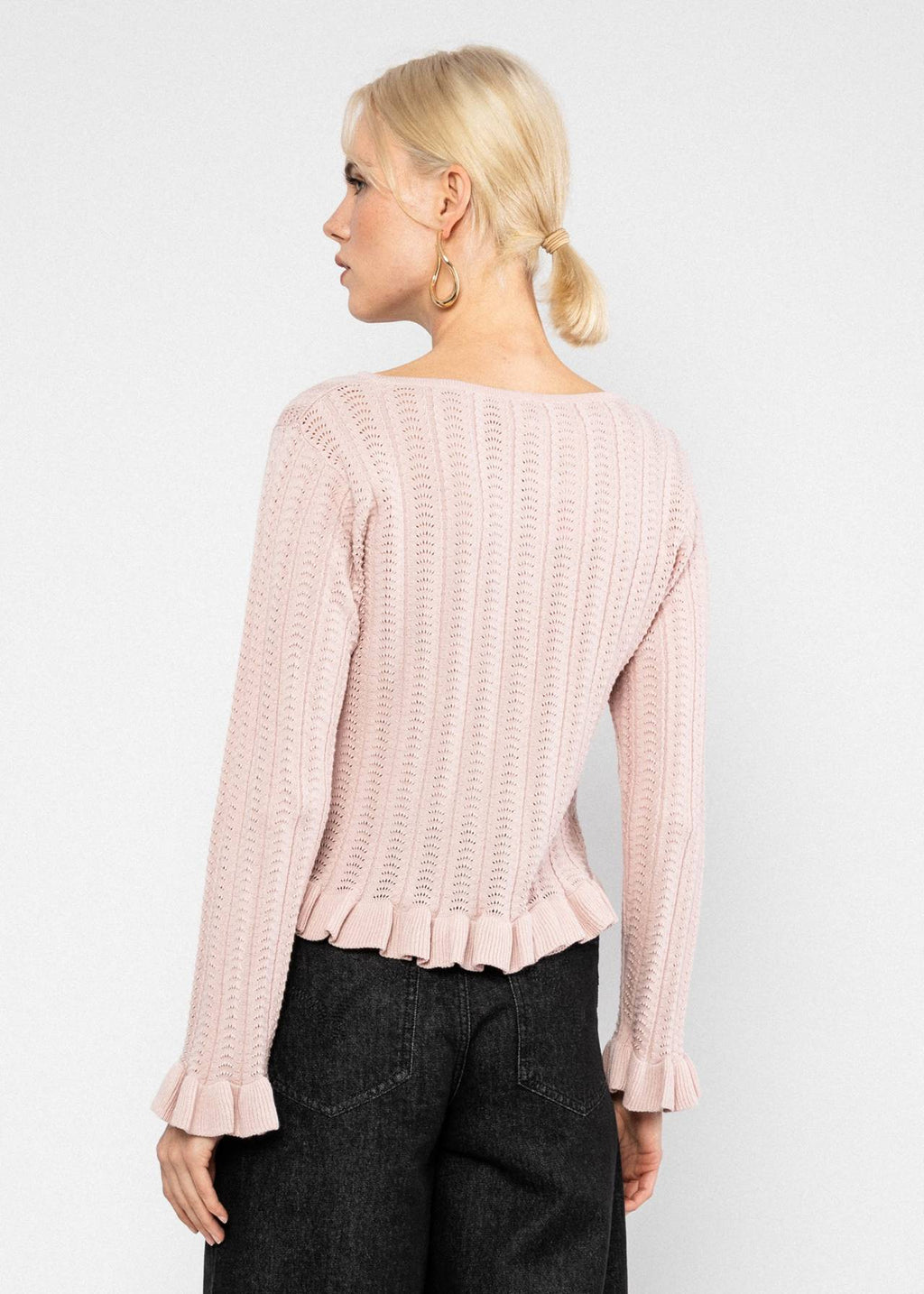 Blutsgeschwister Strickjacke "Marie-Antoinette" rosa