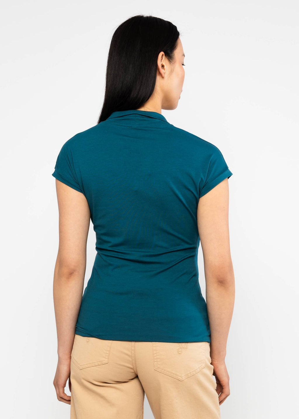 Blutsgeschwister Shirt "Mon Cher Cache-Cœur" petrol