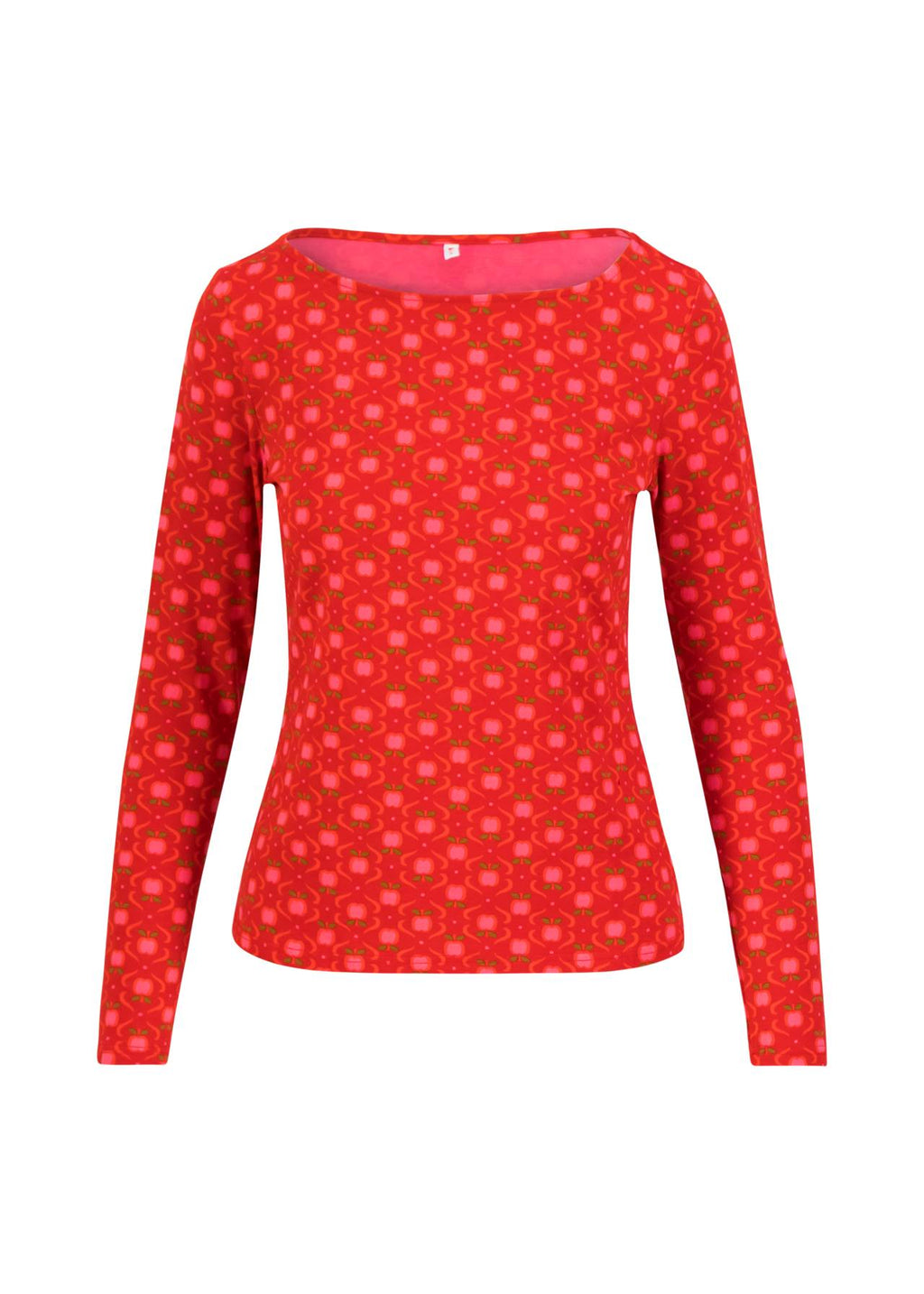 Blutsgeschwister Shirt "Oh Marine" rot/gemustert