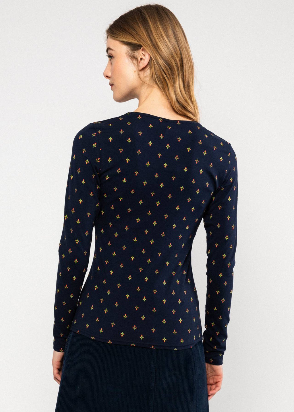 Blutsgeschwister Shirt "Princess Dream" blau/gemustert