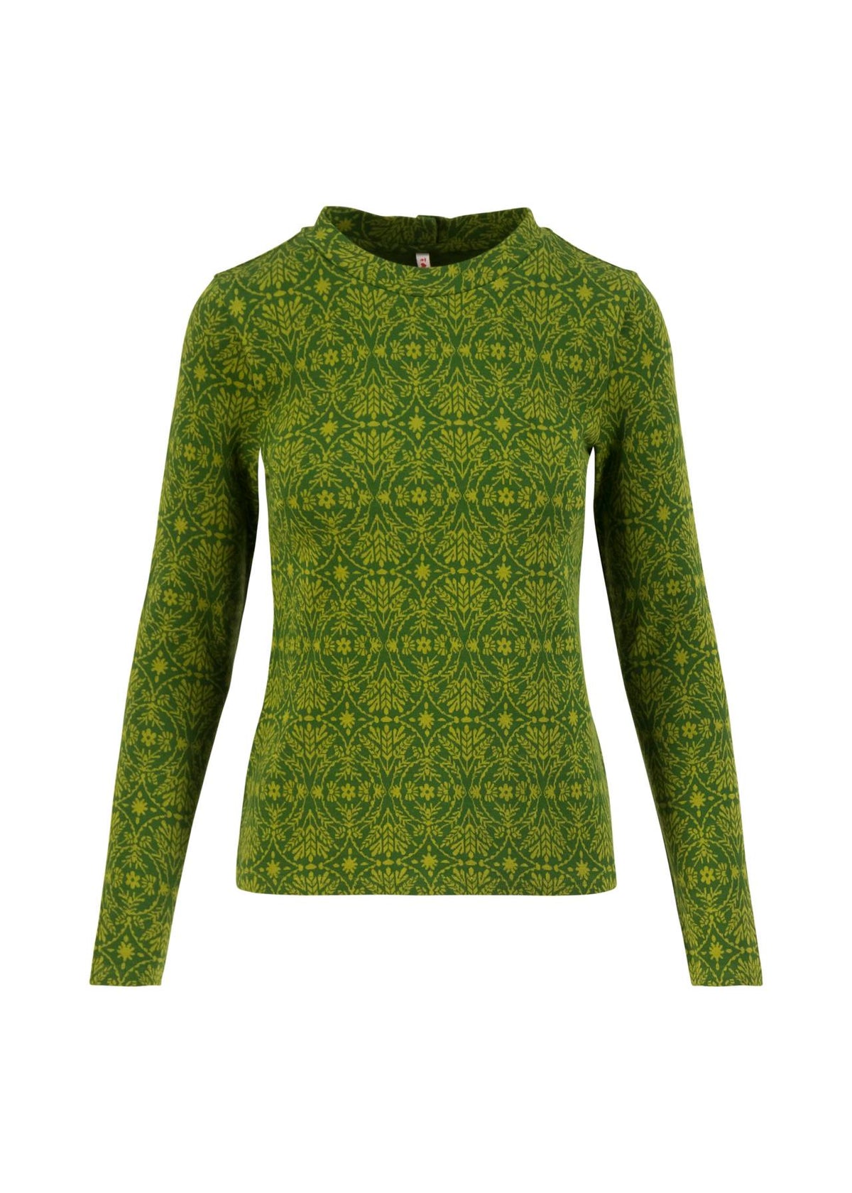 Blutsgeschwister Pullover "Safe and Warm Turtle" grün/gemustert