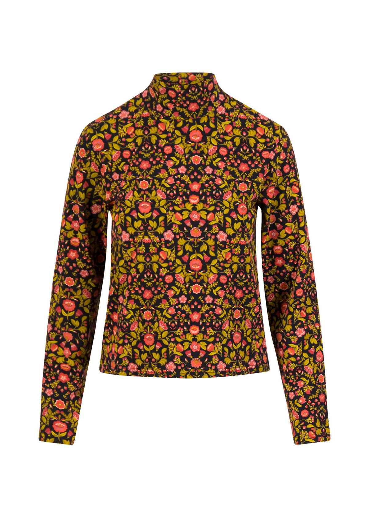 Blutsgeschwister Shirt "The Ease of Release" braun gemustert