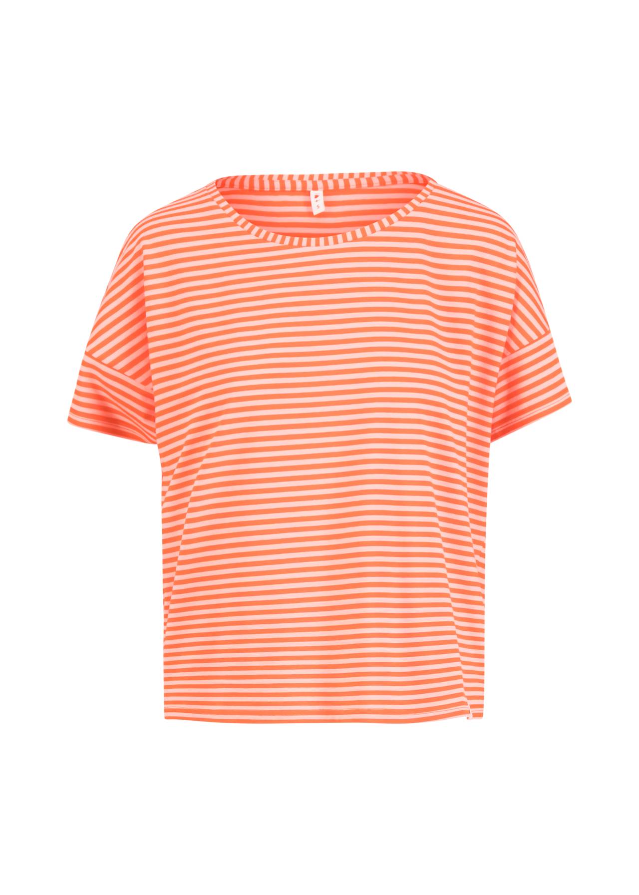 Blutsgeschwister Shirt "The Generous One" orange gestreift