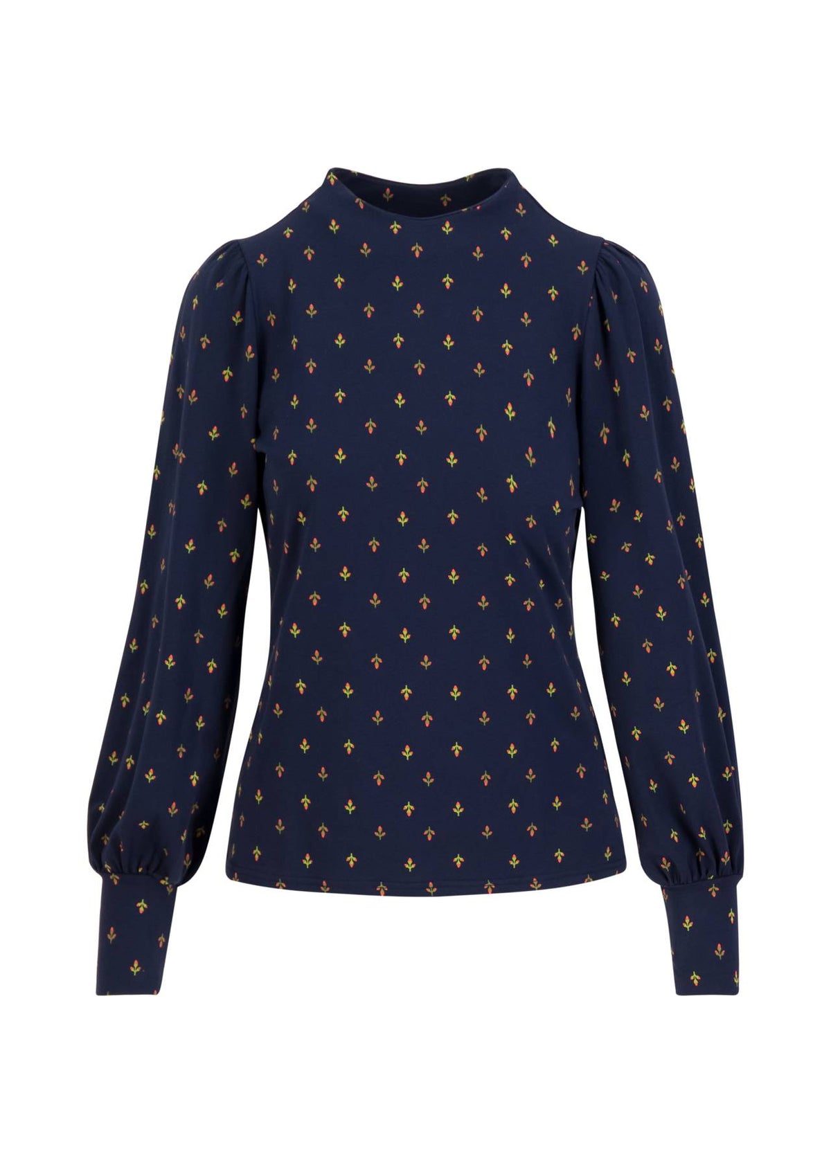 Blutsgeschwister Shirt "Whimsical Delight" blau/gemustert