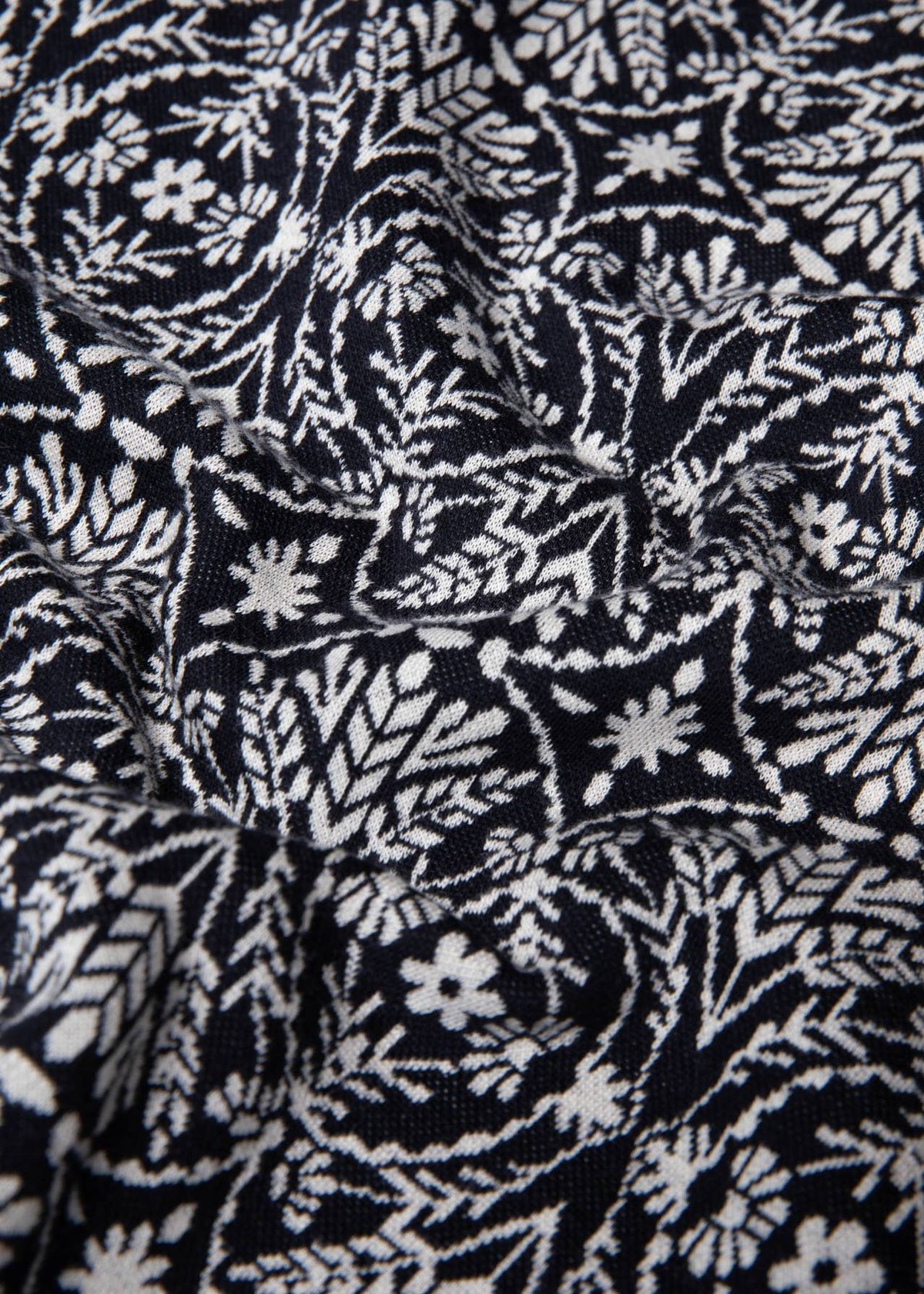 Blutsgeschwister Kleid "California Calling Untamed" schwarz/weiß gemustert