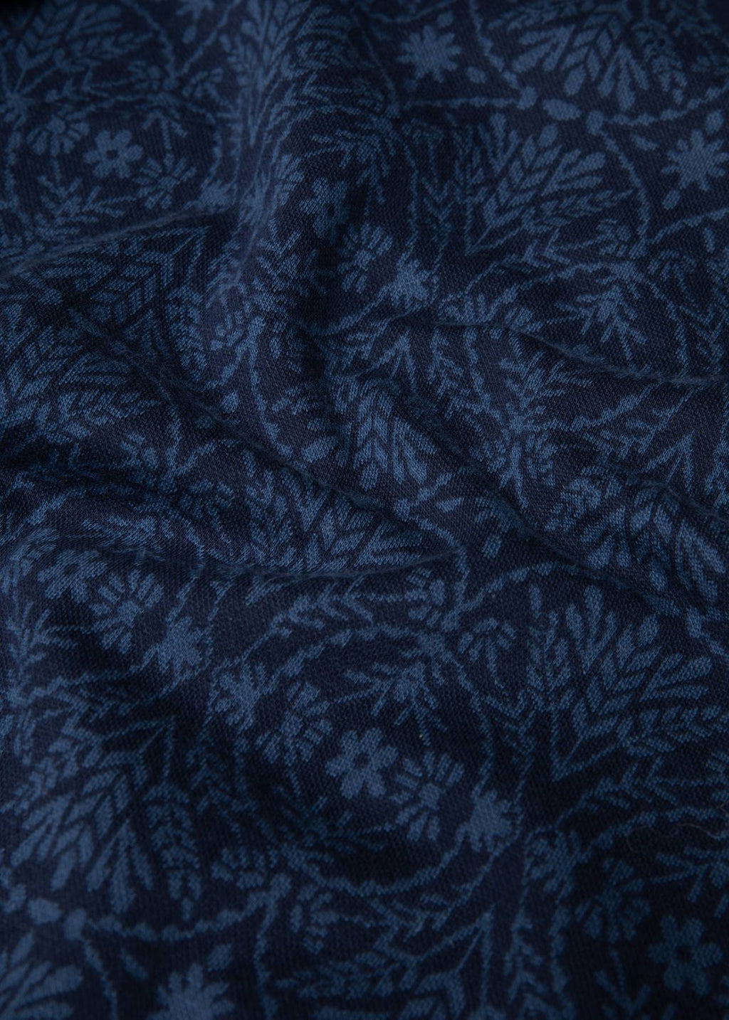 Blutsgeschwister Kleid "California Calling Untamed" blau/gemustert