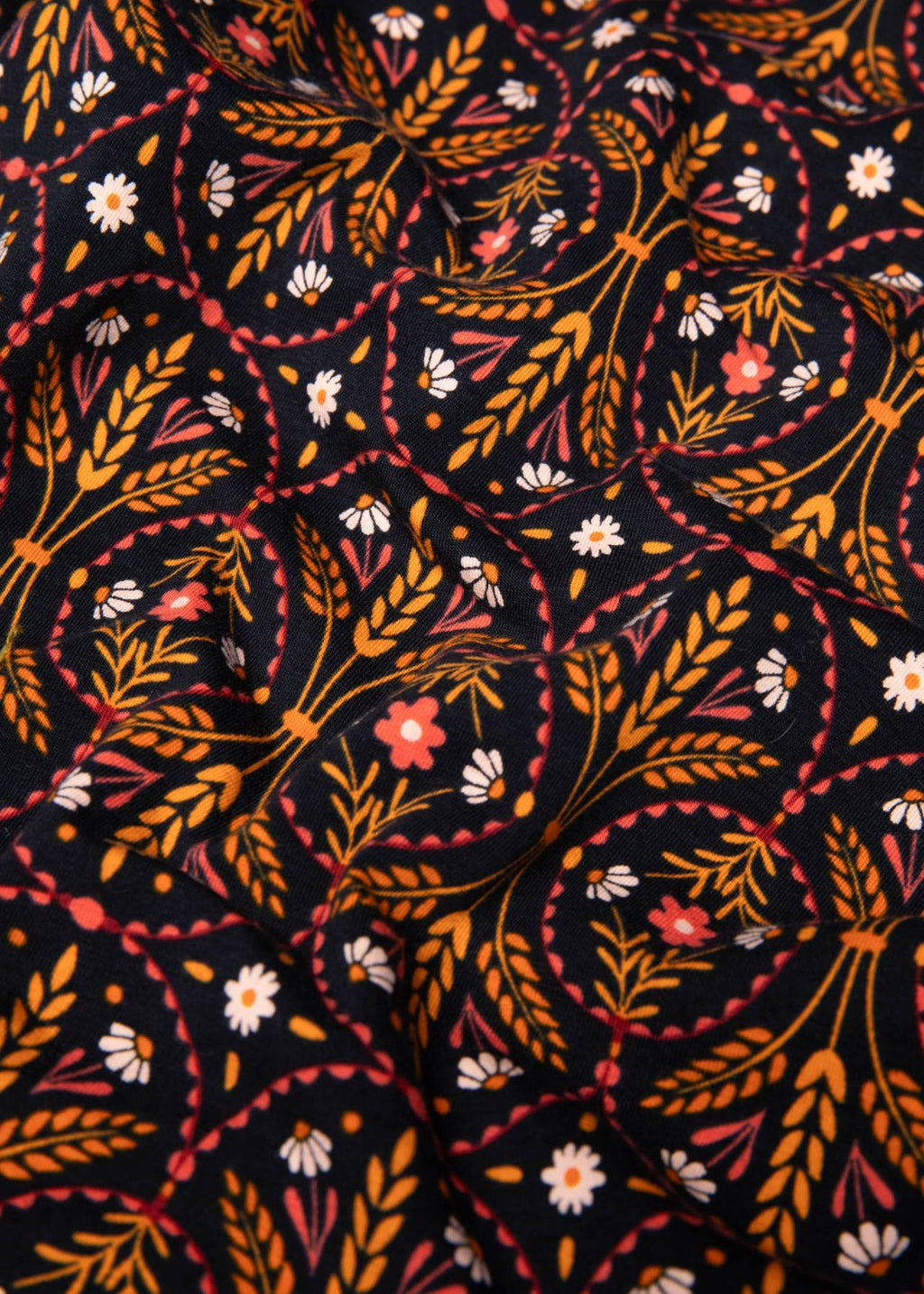 Blutsgeschwister Kleid "Shalala Tralala" braun/gemustert