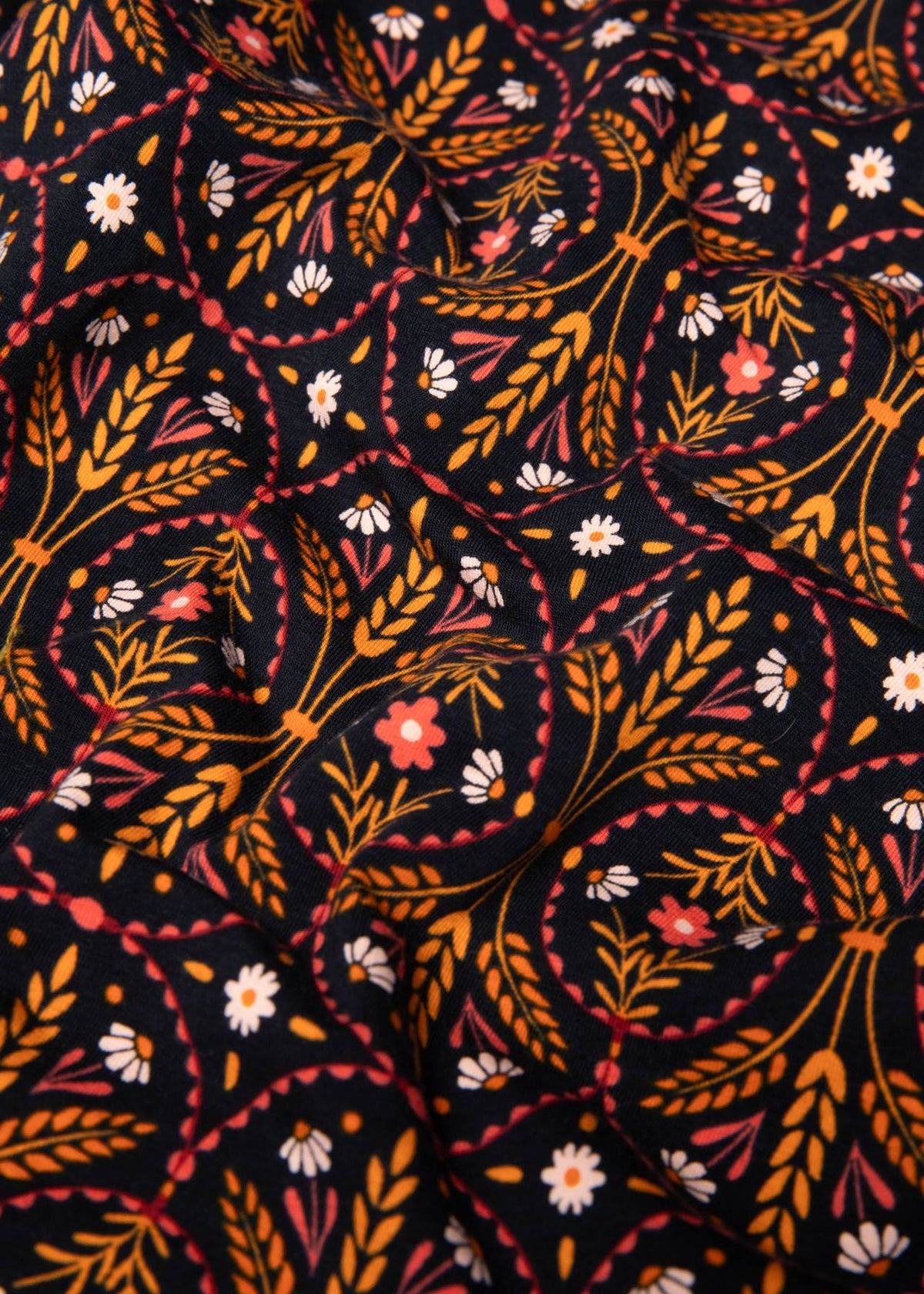 Blutsgeschwister Kleid "Shalala Tralala" braun/gemustert