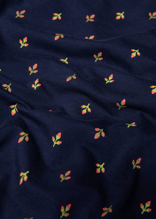 Blutsgeschwister Jacke "Parade of Grace" blau geblümt