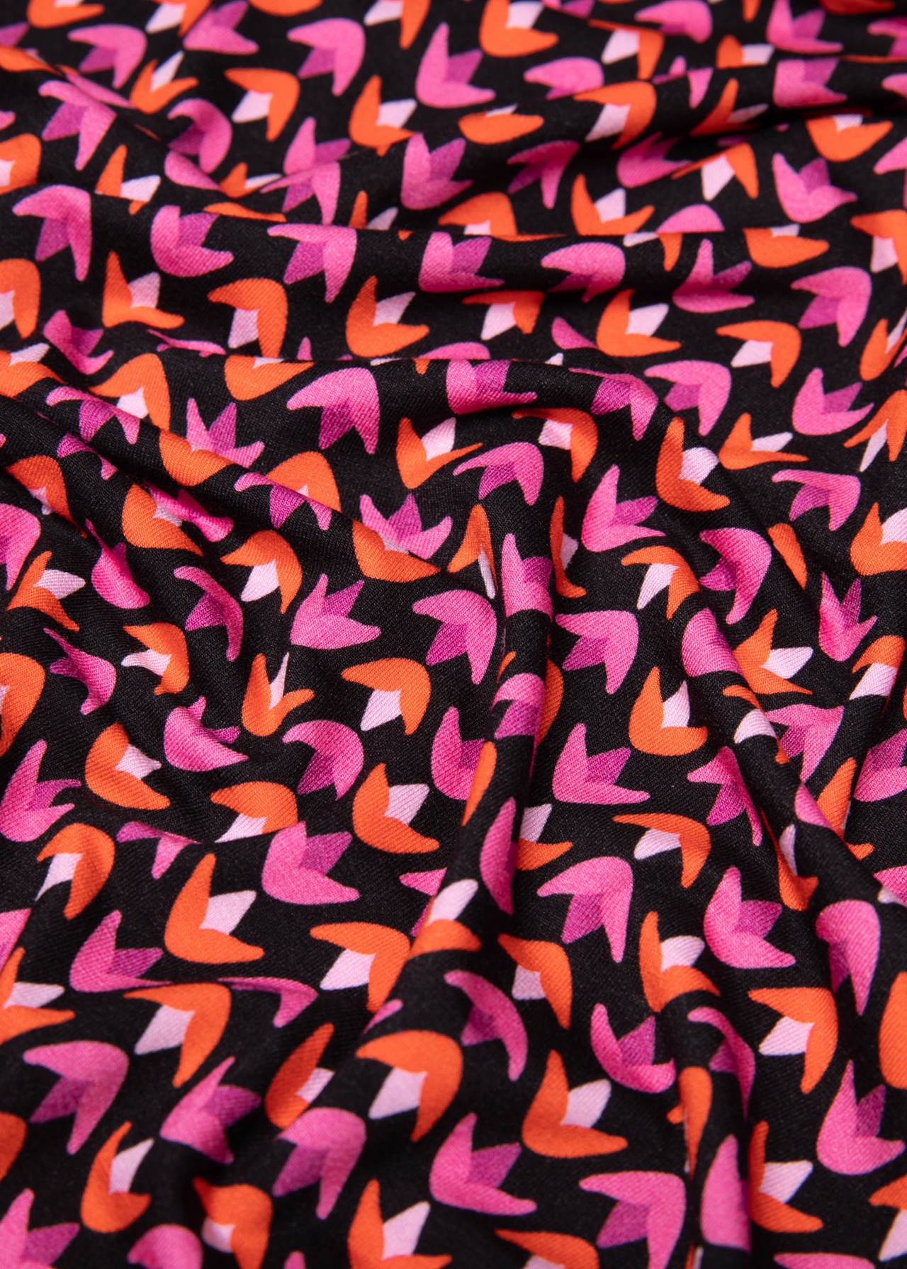 Blutsgeschwister Kleid "Now We Are Talking Ease" pink/lila gemustert