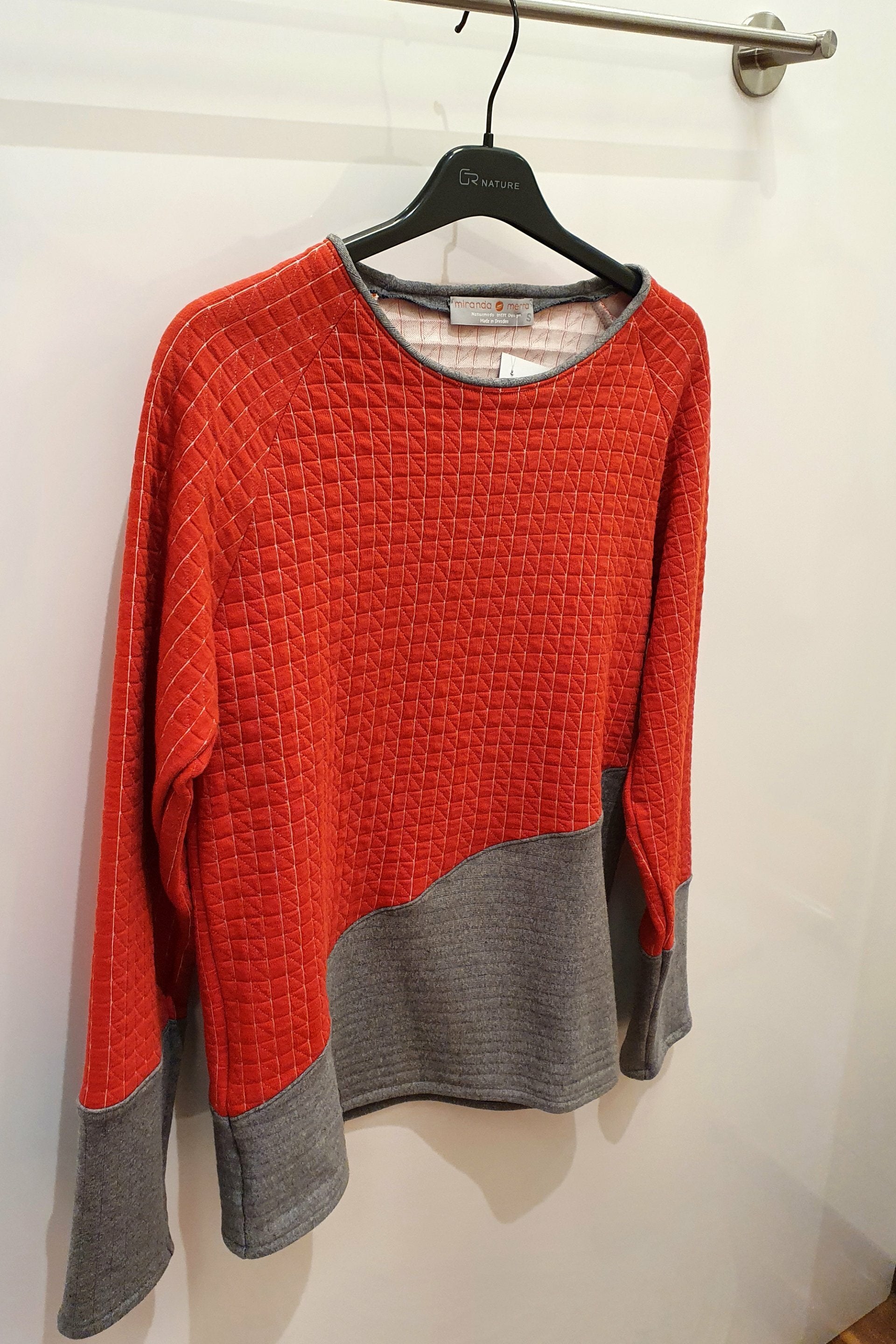 Miranda Merra Pullover "Andre" orange
