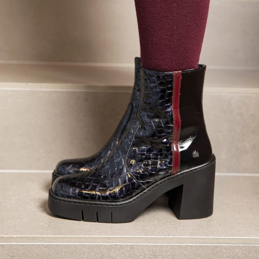 ART Stiefel "Berna" dunkelblau/schwarz
