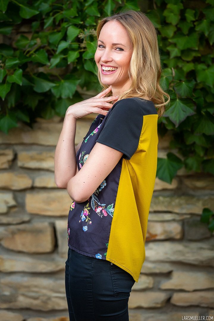 Miranda Merra Bluse "Anne" in gelb