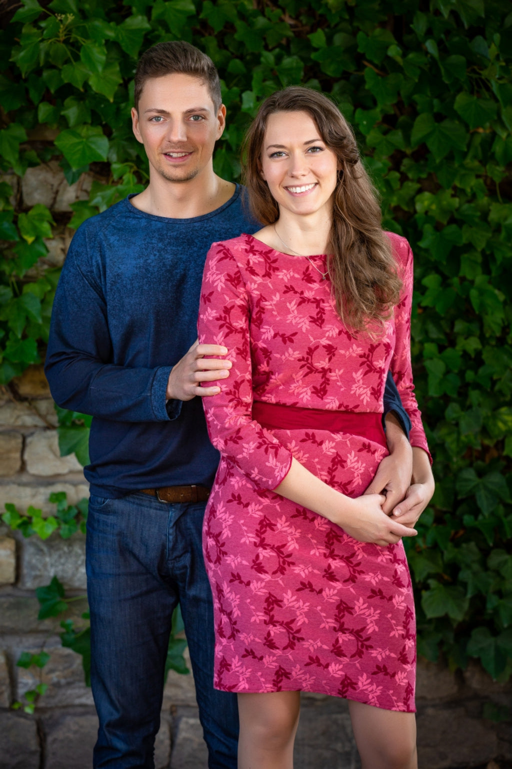 Miranda Merra Shirt langarm "Matthias" blau