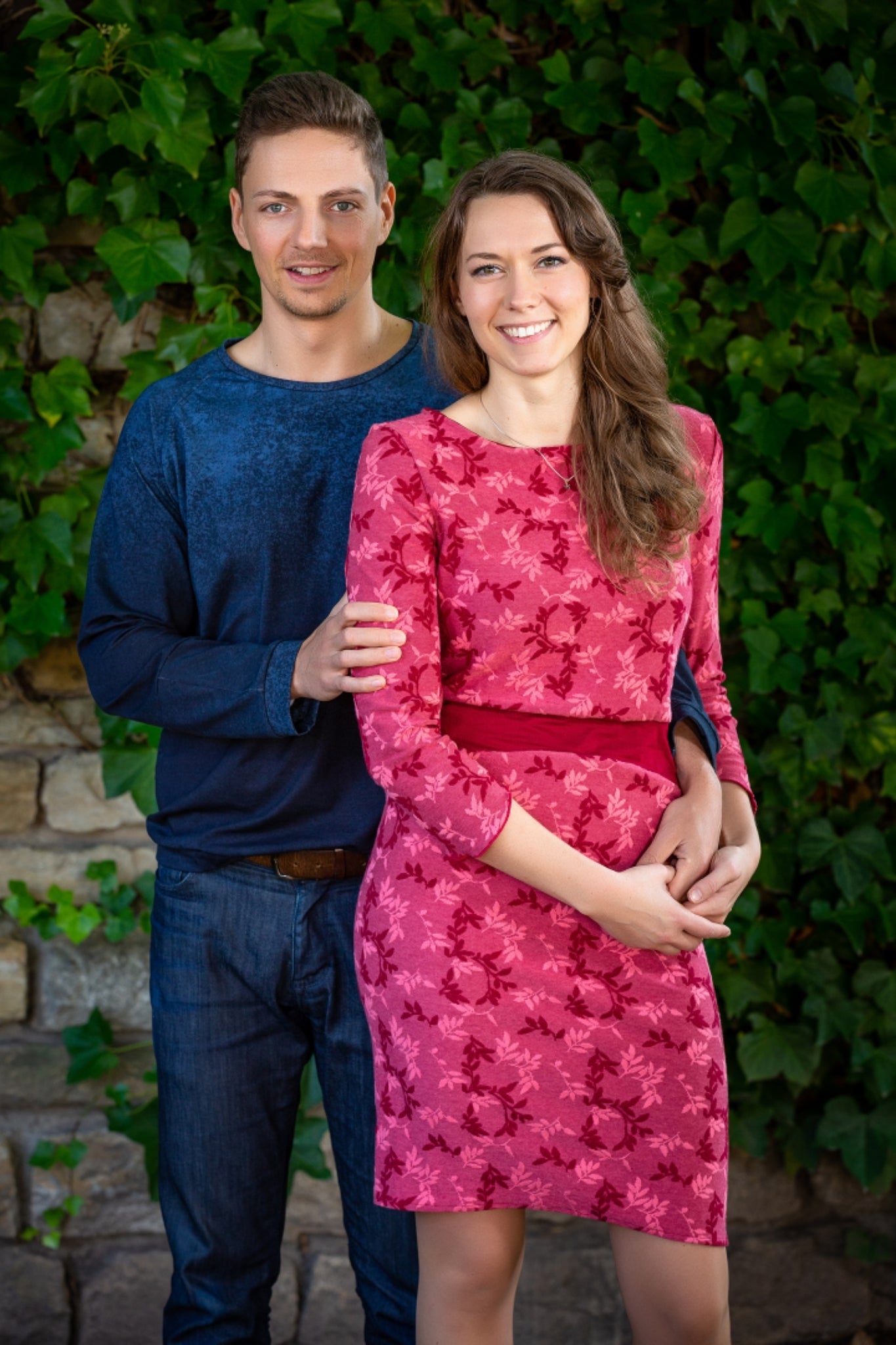 Miranda Merra Shirt langarm "Matthias" blau