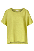 Himalaya Blusenshirt aus Leinen "Toppa" grün