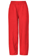 Himalaya Hose aus Leinen "Eric" coralle