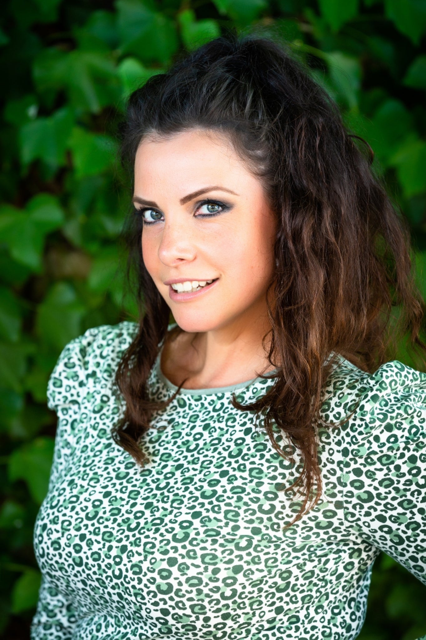 Miranda Merra Tunikakleid "Green Leo"